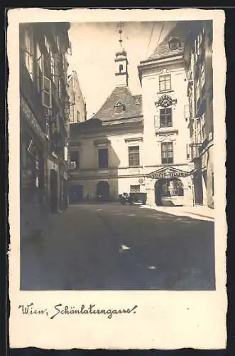 AK Wien, Restaurant Heiligkreuzer Stiftskeller, Schönlaterngasse