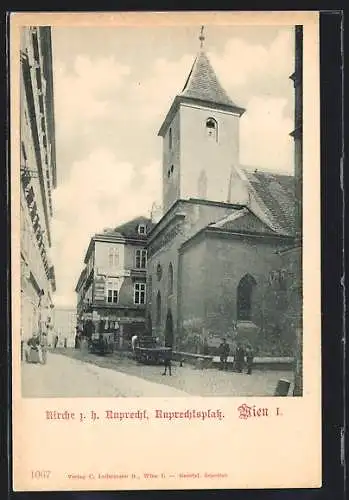 AK Wien, Kirche zum Heiligen Ruprecht, Ruprechtsplatz