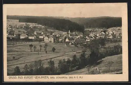 AK Ühlingen, Totalansicht