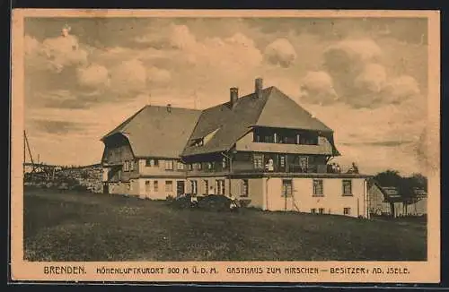 AK Brenden, Gasthaus zum Hirschen