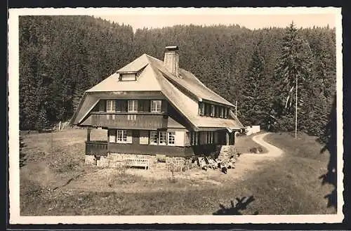 AK Belchen-Multen /Schwarzwald, DAF-Erholungsheim Haus Bergfried