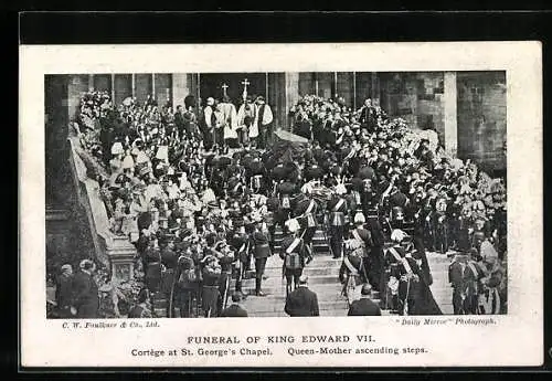 AK Funeral of King Edward VII at St. George`s Chapel