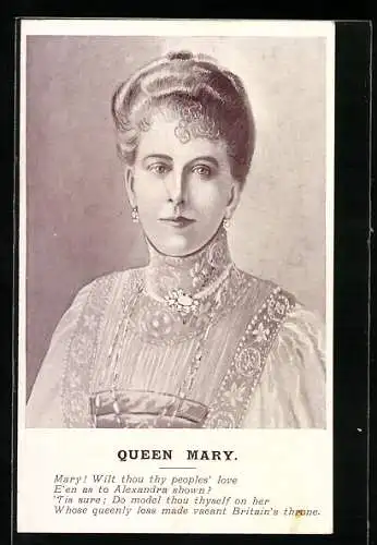 AK Queen Mary von England