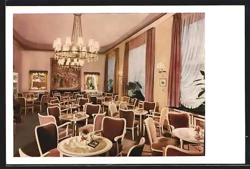 AK Bonn, Konditorei und Cafe Kranzler, Gastraum