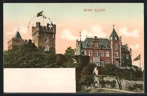 AK Bingen am Rhein, Burg Klopp