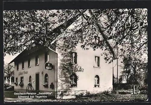 AK Schwand bei Tegernau, Gasthaus-Pension Sennhütte, Bes. Max Grether