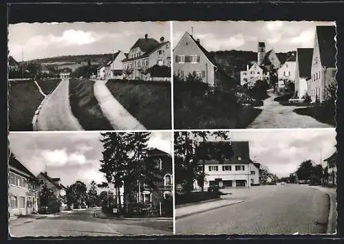 AK Haltingen, Ortsansicht, Strassenpartie