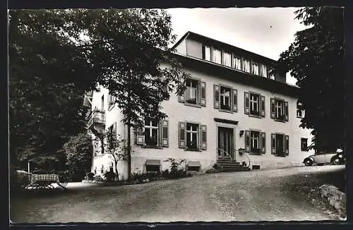 AK Endenburg /Kr. Lörrach, Müttergenesungsheim Stalten mit Parkplatz