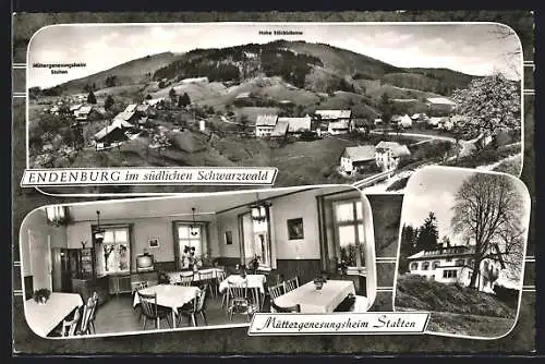 AK Endenburg, Ortsansicht mit Müttergenesungsheim Stalten