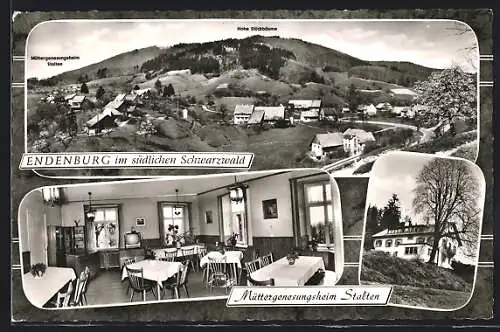 AK Endenburg /Schwarzwald, Müttergenesungsheim Stalten und Gesamtansicht