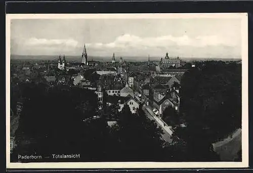 AK Paderborn, Blick über die Dächer