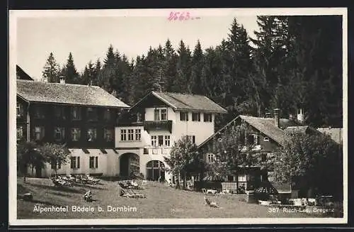 AK Dornbirn, Alpenhotel Bödele