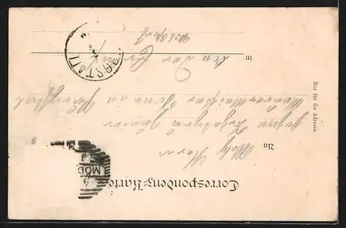 AK Mödling-Klausen, Teilansicht der Ortschaft