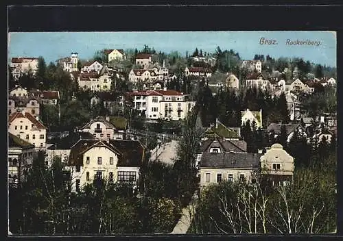 AK Graz, Blick auf den Ruckerlberg