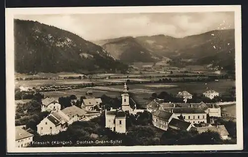 AK Friesach /Kärnten, Teilansicht mit Deutsch-Orden-Spital