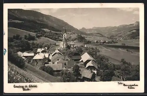 AK Lassing b. Selzthal, Ortsansicht mit Kirche