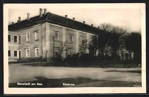 AK Neusiedl am See, Blick auf die Kaserne