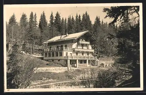 AK Waidring /Tirol, Alpengasthaus Steinplatte J. Köck