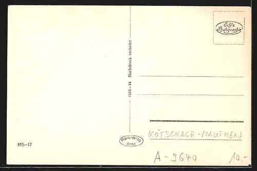 AK Kötschach-Mauthen /Kärnten, Alpengasthof Eder an der Plöckenstrasse