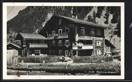 AK Parthenen, Die Pension Haus Rudigier