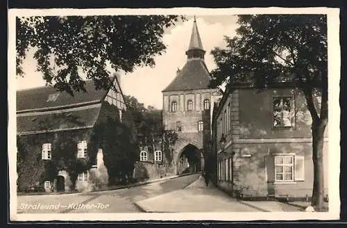 AK Stralsund, Partie am Küther-Tor