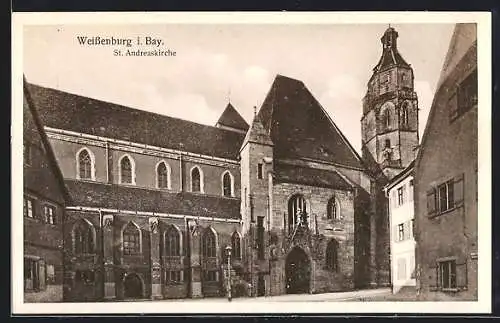 AK Weissenburg i. Bay., Die St. Andreaskirche