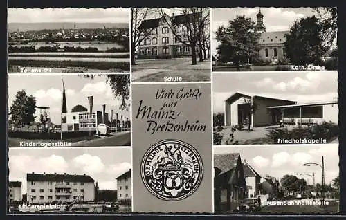 AK Mainz-Bretzenheim, Kindertagesstätte, Schule, Friedhofskapelle