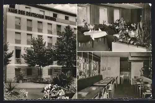 AK Mainz, Haus des Deutschen Weines, Restaurant von Hans Tepe