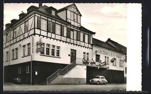 AK Lay / Mosel, Gasthaus-Pension Zum Anker, Bes. J. Oerter