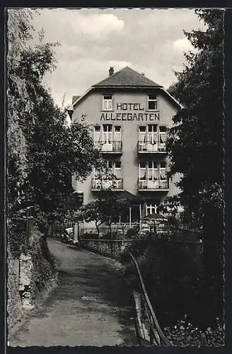 AK Bad Bertrich, Hotel Alleegarten Adolf Klerings