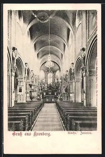 AK Arenberg, Kirche, Innenansicht