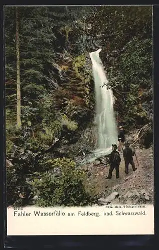 AK Fahler Wasserfäller am Feldberg im Schwarzwald