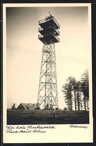 AK Willingen /Westerwald, Fuchskaute mit Turm