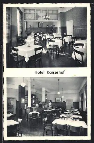 AK Soest, Hotel Kaiserhof, direkt am Bahnhof