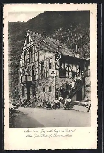 AK Moselkern, Jugendherberge im Eltztal, Besitzer Joh. Kotthof