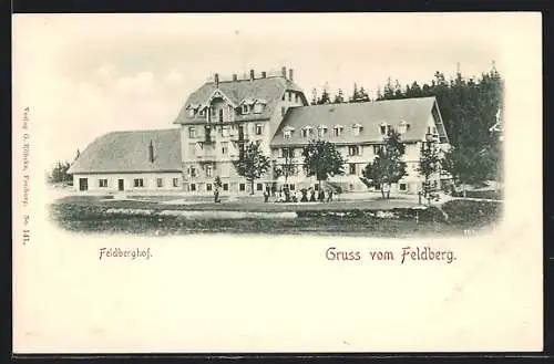 AK Feldberg / Schwarzwald, Gasthaus Feldberger Hof