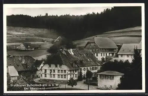 AK Bubenbach, Teilansicht mit Gasthaus Adler