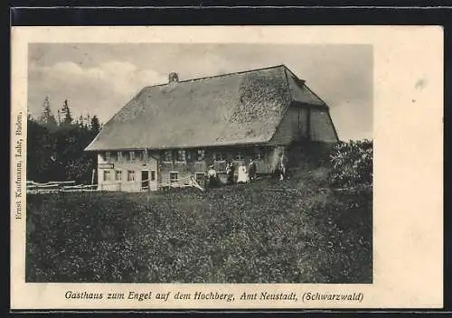 AK Neustadt /Schwarzwald, Gasthaus zum Engel auf dem Hochberg