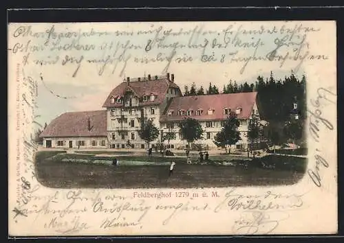 AK Feldberg / Schwarzwald, Hotel Feldberghof