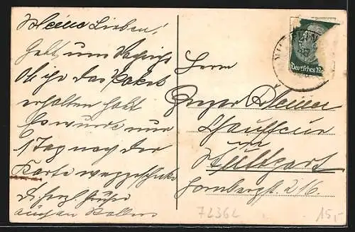 AK Heidenstadt / Nusplingen, Teilansicht