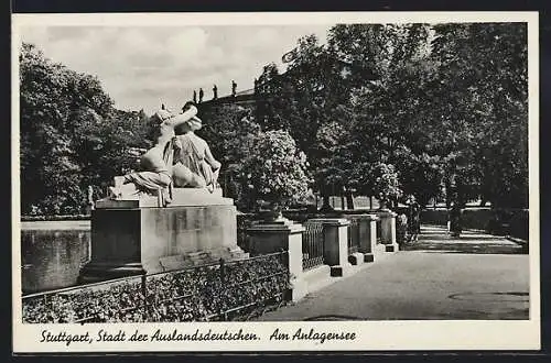 AK Stuttgart, Partie am Anlagensee