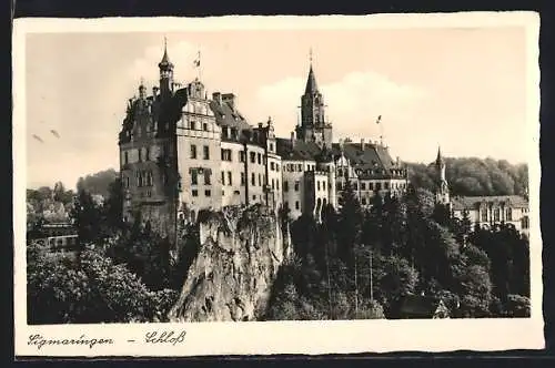 AK Sigmaringen, Das Schloss im Sonnenschein