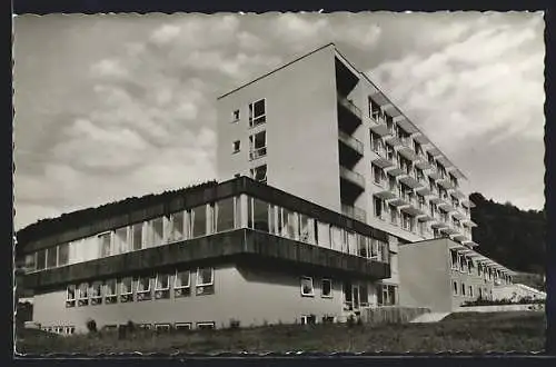 AK Tailfingen / Balingen, Blick auf das Kreiskrankenhaus Tailfingen-Truchtelfingen