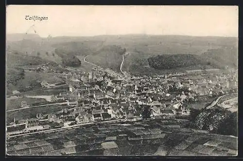 AK Tailfingen / Balingen, Ortsansicht aus der Vogelschau