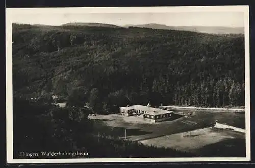 AK Ebingen, Blick auf das Walderholungsheim