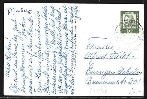 AK Ebingen, Bürgerturm, Aussichtsturm, Waldheim