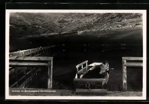 AK Salzsee im Salzbergwerk Berchtesgaden