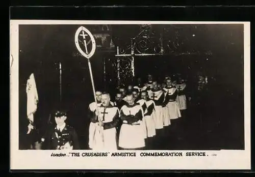 AK London, The Crusaders Armistice Commemoration Service, Religion