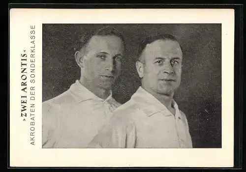 AK Die zwei Arontis, Akrobaten der Sonderklasse