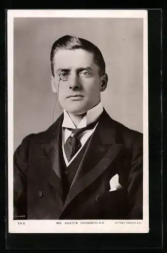 AK Grossbritannien, Mr. Austen Chamberlain